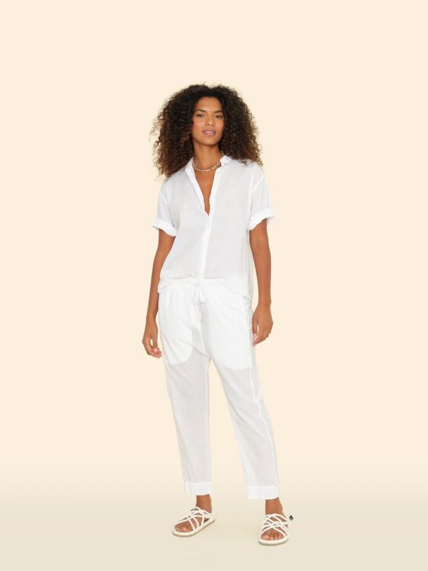 White Draper Pant - Image 2