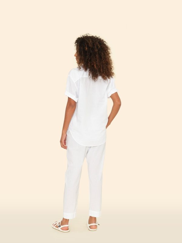White Draper Pant - Image 4