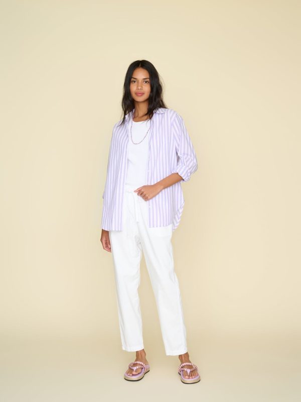 White Rex Twill Pant