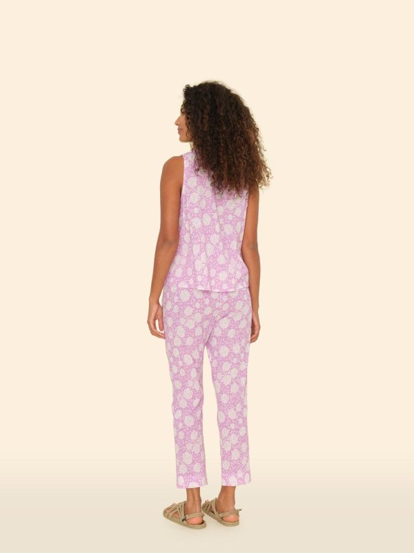 Orchid Pink Draper Pant - Image 2