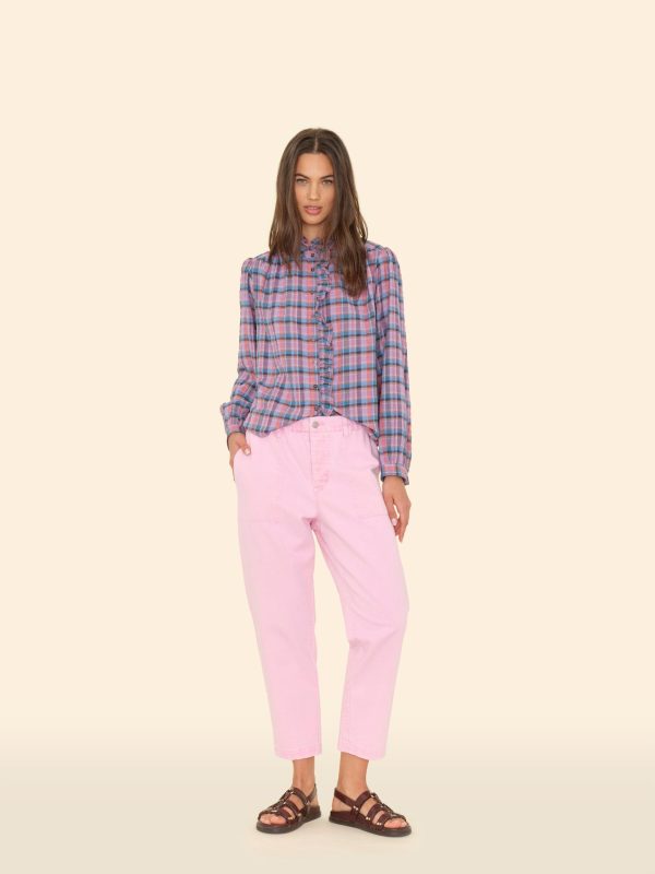Petal Pink Mercer Denim Pant