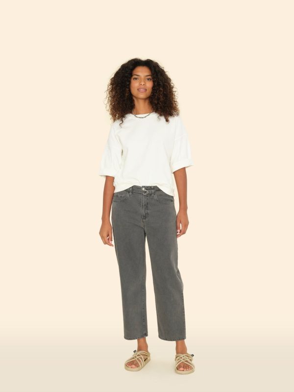 Pigment Charcoal Brecker Denim Pant