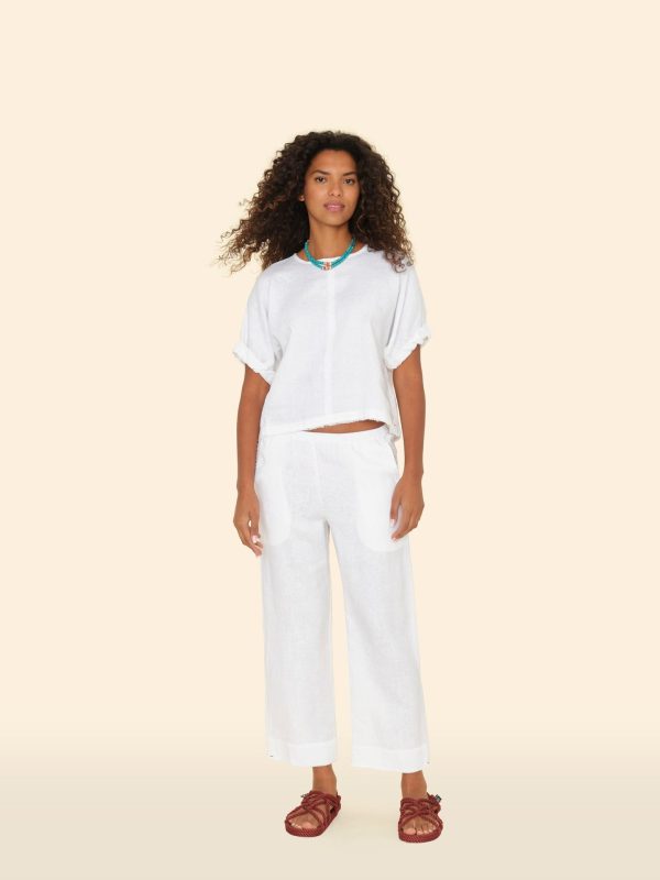 White Lorenzo Pant