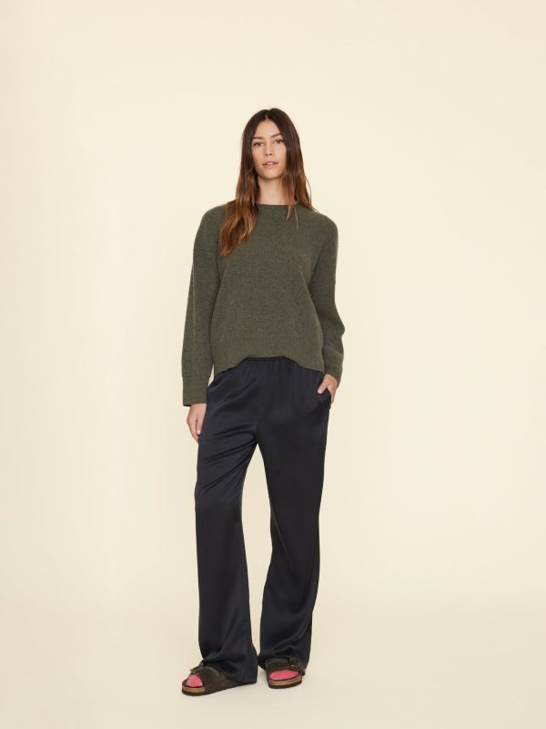 Black Bella Silk Pant