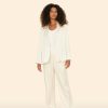 Oyster Shell Bella Silk Pant