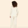 Oyster Shell Bella Silk Pant - Image 2