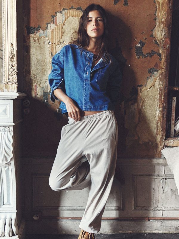 Heather Grey Crispin Pant - Image 4
