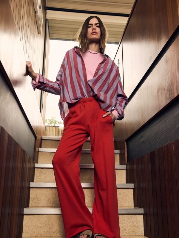 Jetty Red Emmette Sweatpant - Image 4