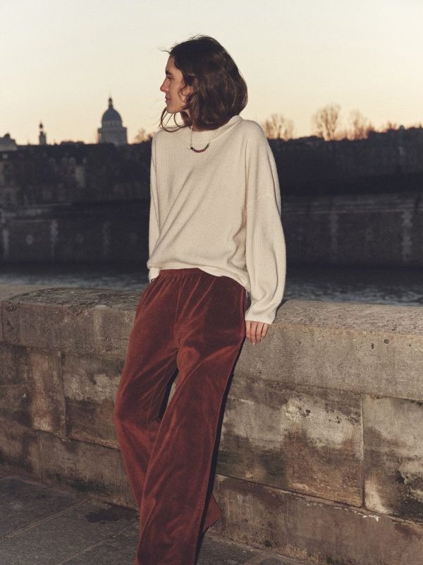 Brown Sugar Mavis Velour Sweatpant - Image 2
