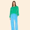 Pier Blue Mavis Velour Sweatpant
