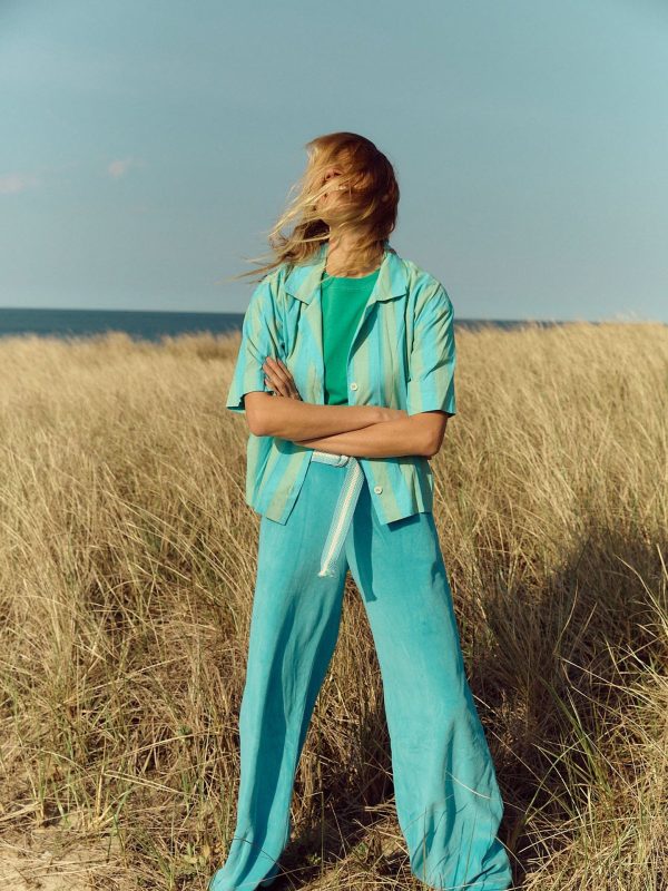 Pier Blue Mavis Velour Sweatpant - Image 2
