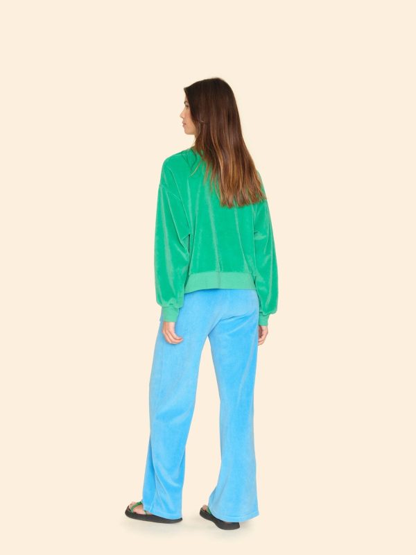 Pier Blue Mavis Velour Sweatpant - Image 3