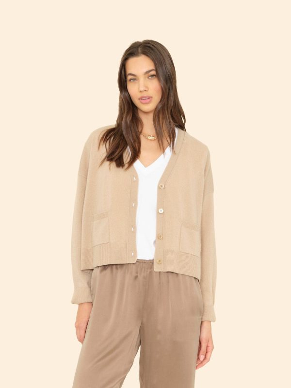 Camel Trudie Cardigan - Image 3