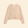 Camel Trudie Cardigan - Image 4
